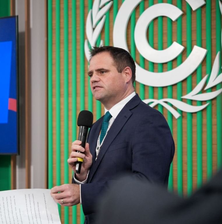 Minister Richmond at COP