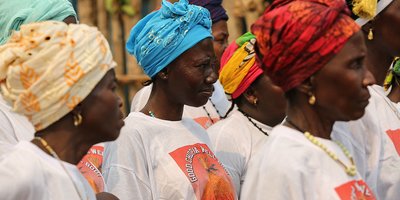 Women's empowerment in Kunike Barina Chiefdom, Tonkolili Region, Sierra Leone. Africa 2019