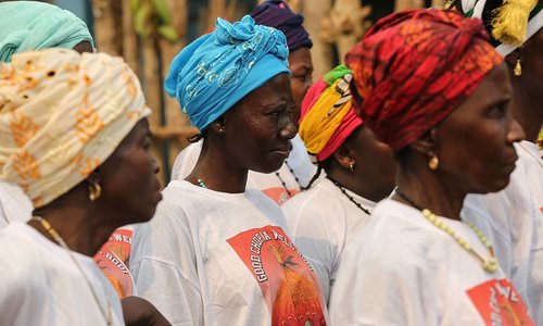 Women's empowerment in Kunike Barina Chiefdom, Tonkolili Region, Sierra Leone. Africa 2019.