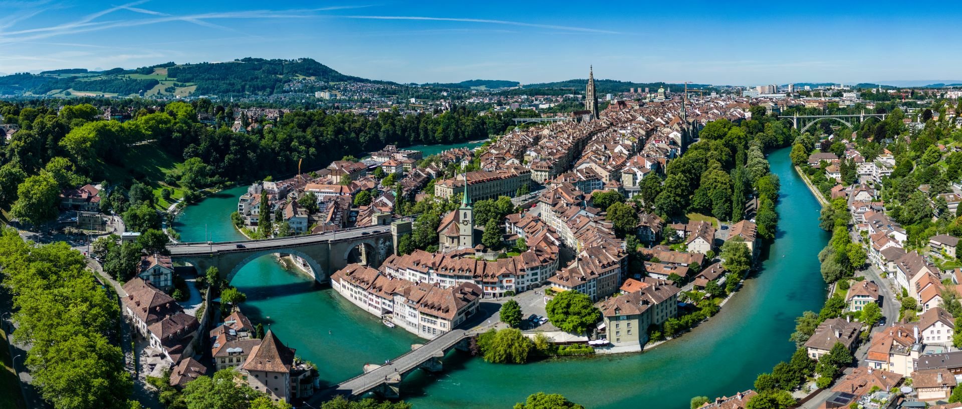 Cityscape in Switzerland