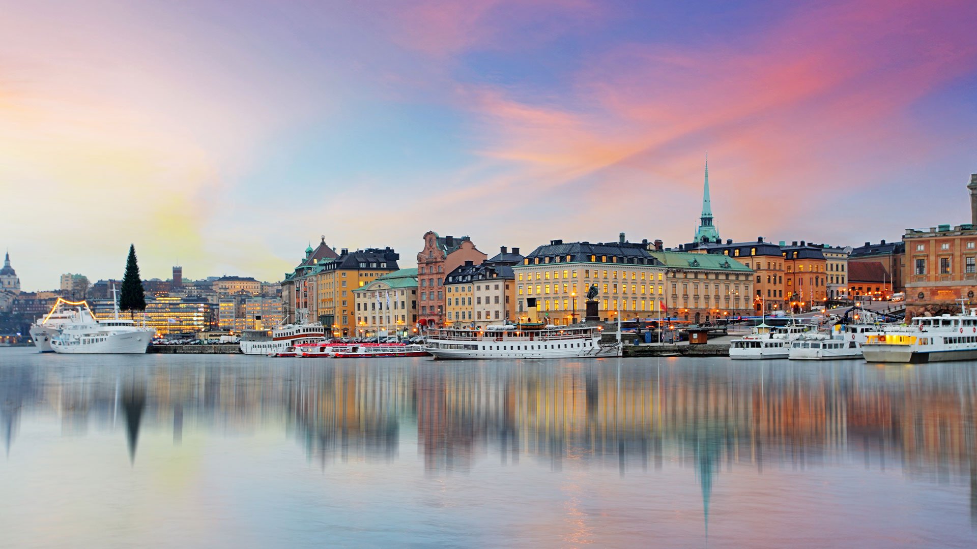 Cityscape image in Sweden