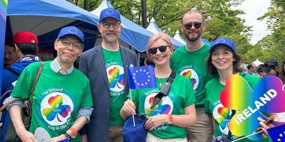 Group of People at Tokyo Pride