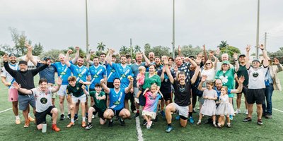 Players and fans at the GAA Showcase in Miami Beach in 2025