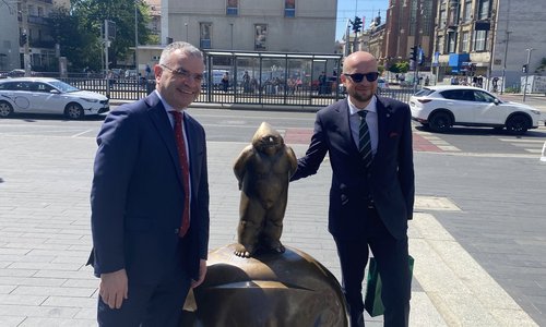 Minister Calleary in Wroclaw