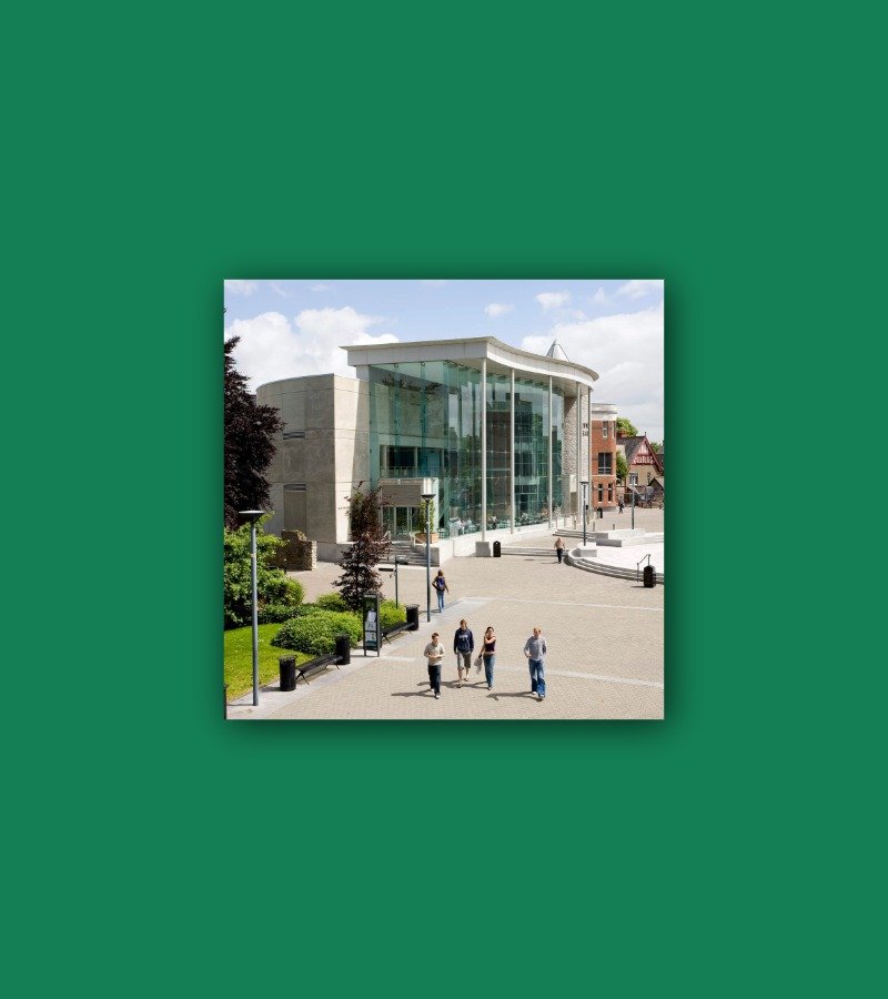 Students walking outside University College Cork