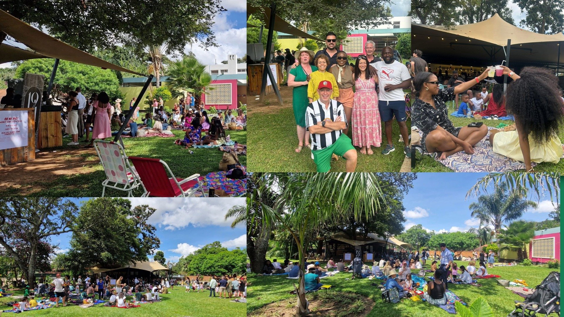 Collage of Wild Geese events in the modern day